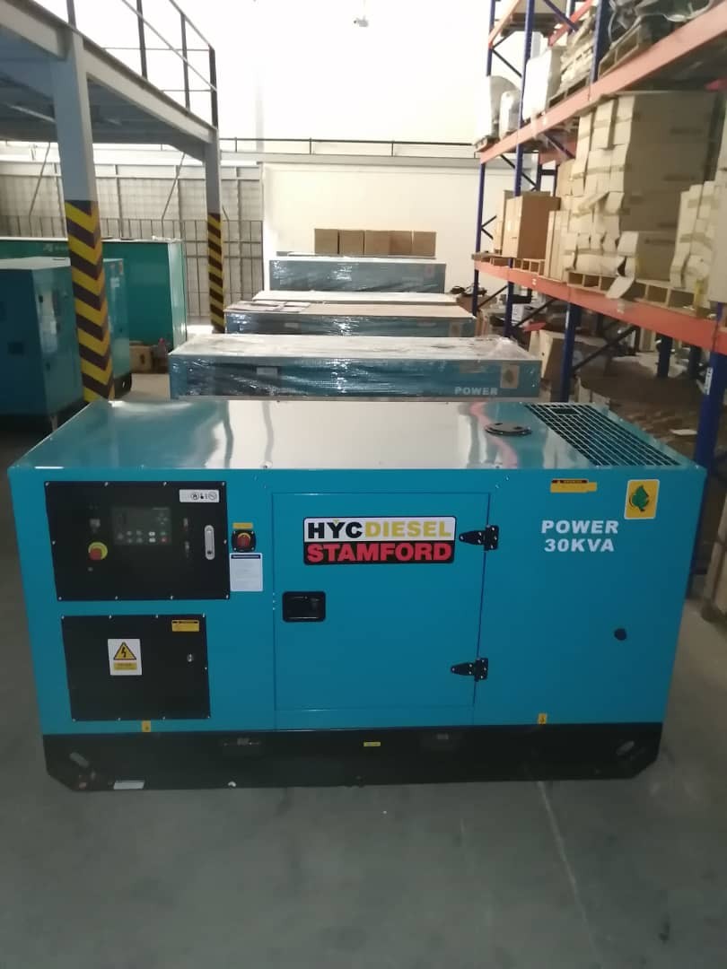 Generador Eléctrico HYC-Diesel Stamford 30KVA